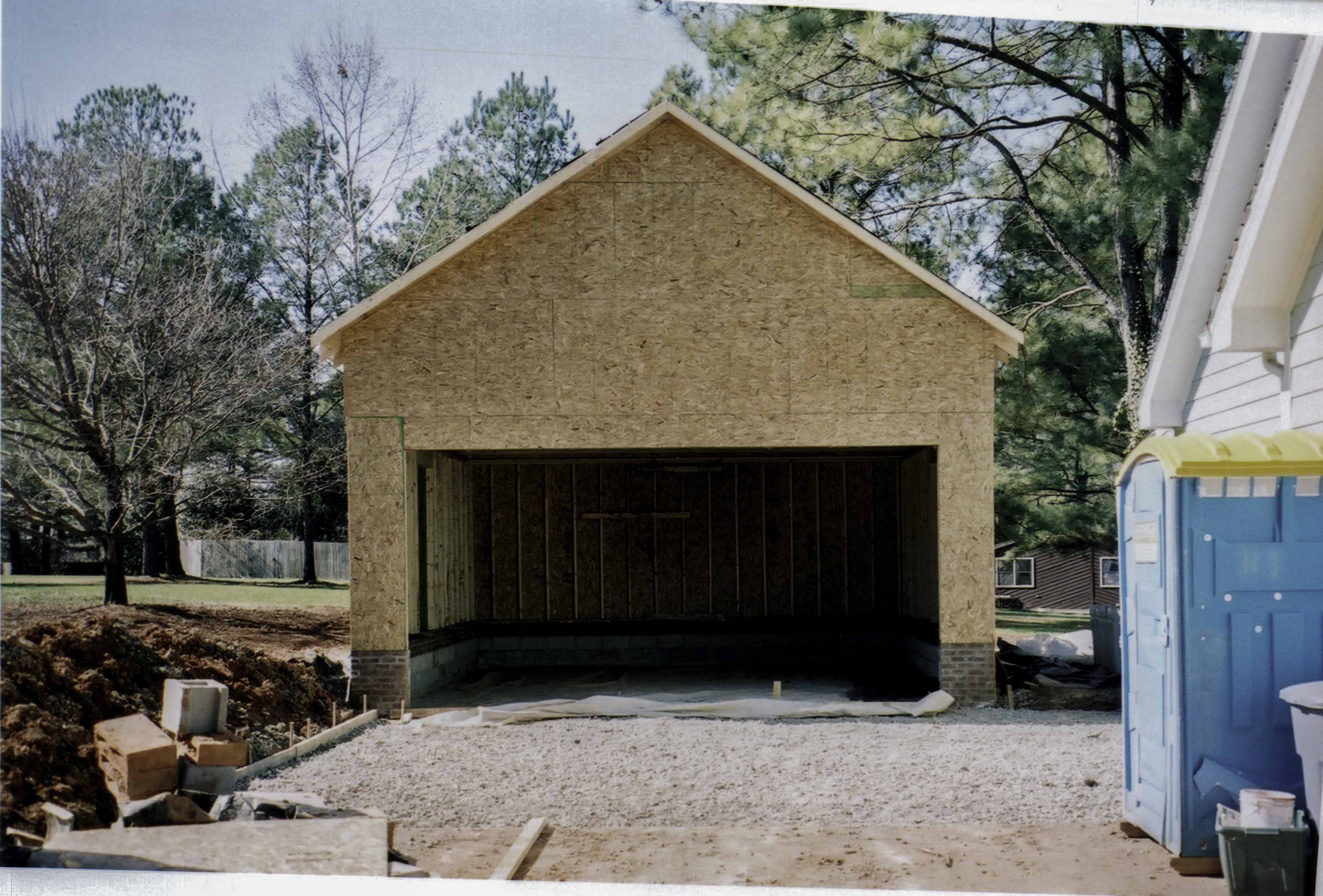 2 car garage project image