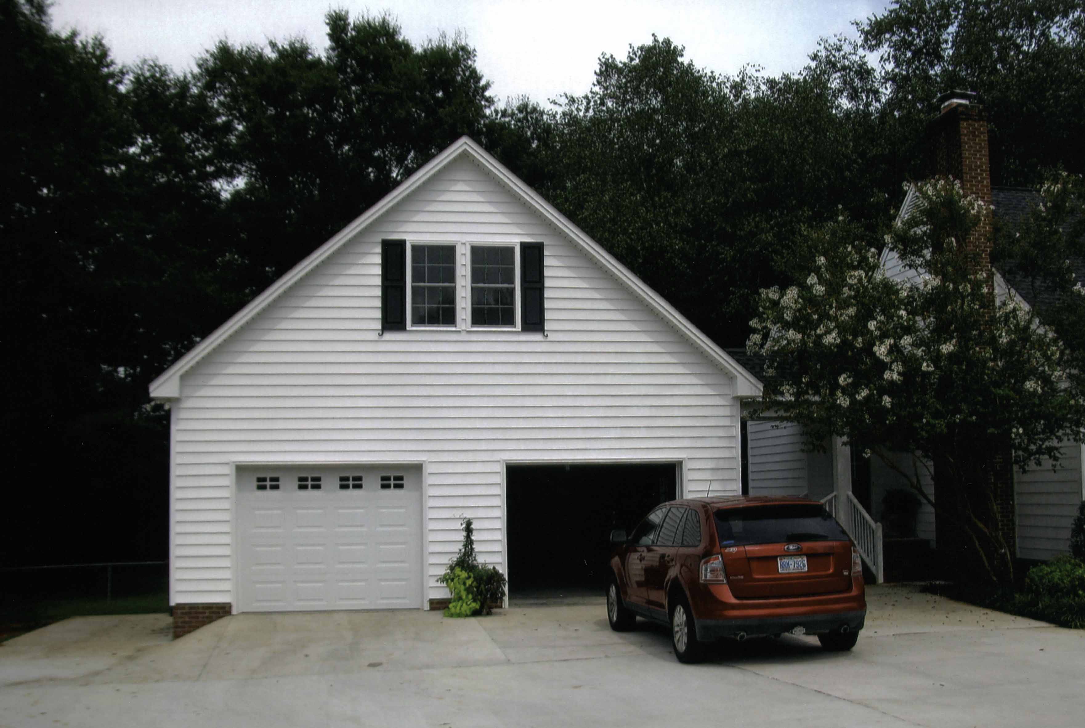 2 car garage project image